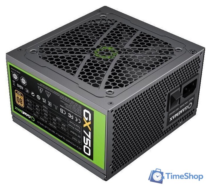 Блок питания GameMax GX-750 - Изображение №2 — Интернет-магазин Time-Shop