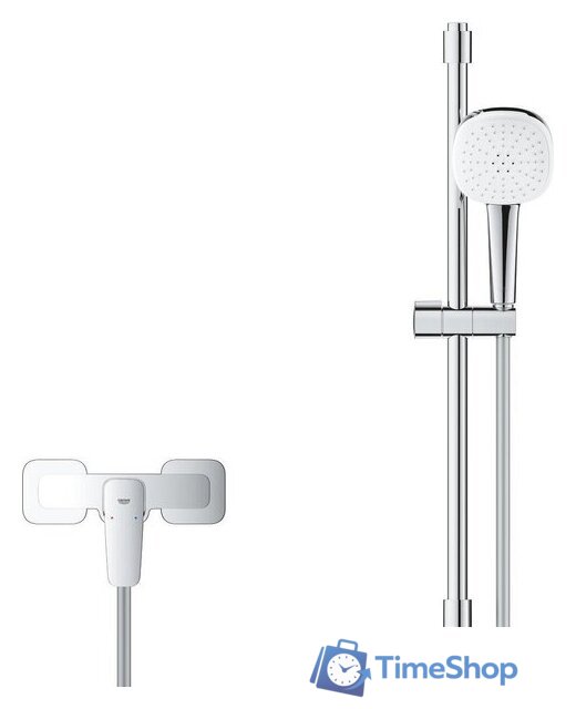 Душевой гарнитур  Grohe Cubeo 1018250000 - Изображение №2 — Интернет-магазин Time-Shop
