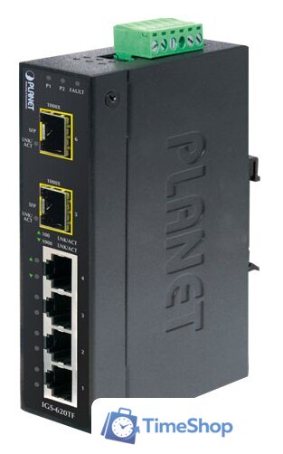 Неуправляемый коммутатор PLANET IGS-620TF - Изображение №1 — Интернет-магазин Time-Shop