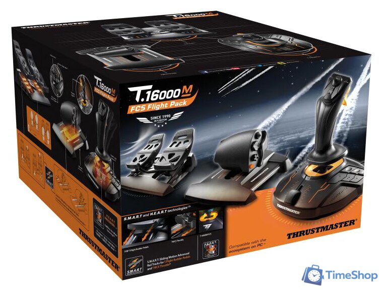 Оборудование для авиасимов Thrustmaster T.16000M FCS Flight Pack - Изображение №7 — Интернет-магазин Time-Shop