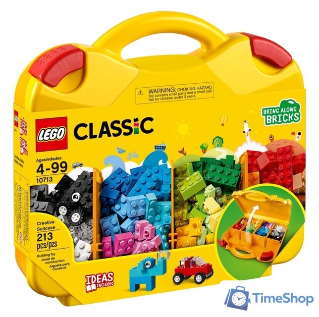 Конструктор LEGO Classic 10713 Чемоданчик для творчества и конструирования - Изображение №1 — Интернет-магазин Time-Shop