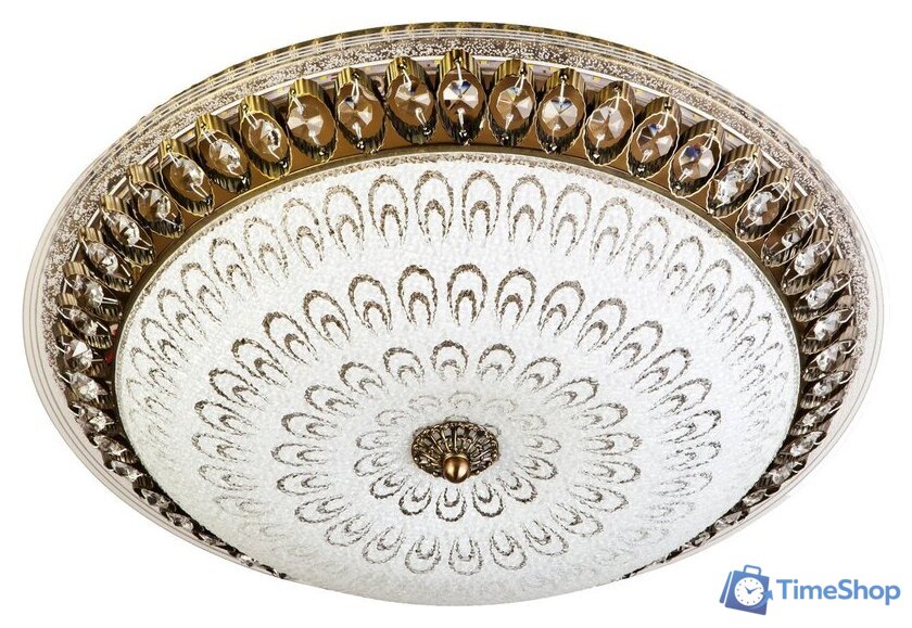 Припотолочная люстра LED4U L1109-600 AB - Изображение №1 — Интернет-магазин Time-Shop