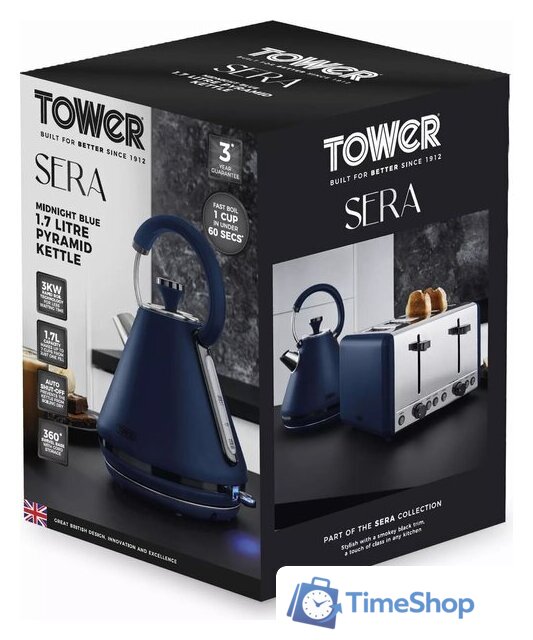 Электрический чайник Tower Sera T10079MNB - Изображение №9 — Интернет-магазин Time-Shop
