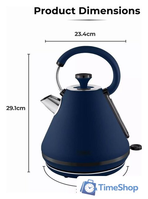 Электрический чайник Tower Sera T10079MNB - Изображение №8 — Интернет-магазин Time-Shop