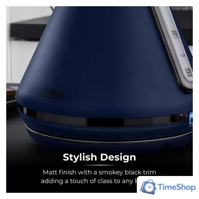 Электрический чайник Tower Sera T10079MNB - Изображение №4 — Интернет-магазин Time-Shop