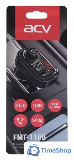 FM-модулятор ACV FMT-118B - Изображение №4 — Интернет-магазин Time-Shop