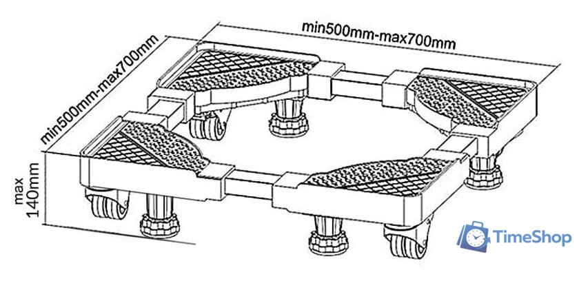 Подставка Maclean MC-855 - Изображение №5 — Интернет-магазин Time-Shop