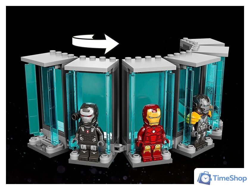 Конструктор LEGO Marvel 76216 Арсенал Железного человека - Изображение №2 — Интернет-магазин Time-Shop