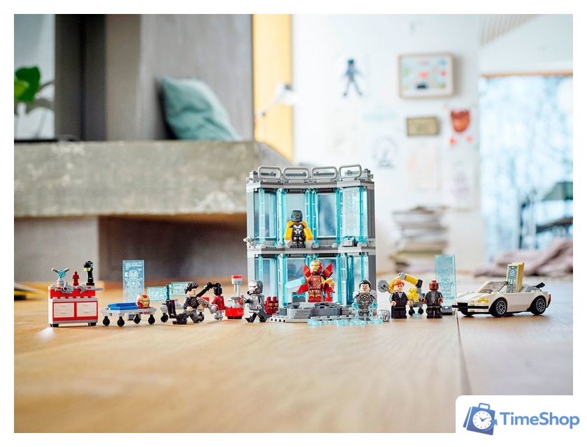 Конструктор LEGO Marvel 76216 Арсенал Железного человека - Изображение №10 — Интернет-магазин Time-Shop