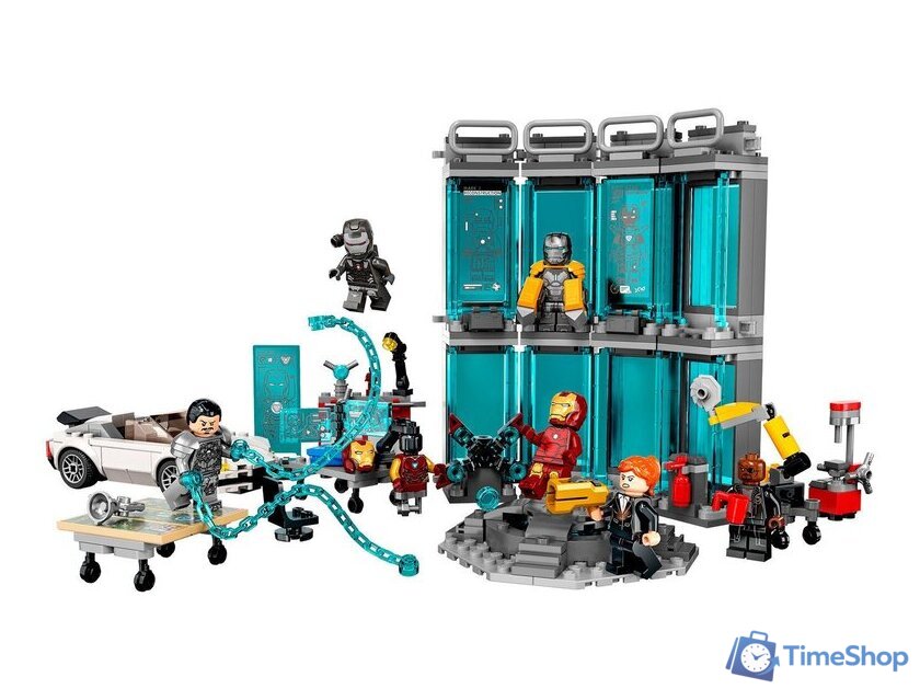 Конструктор LEGO Marvel 76216 Арсенал Железного человека - Изображение №6 — Интернет-магазин Time-Shop