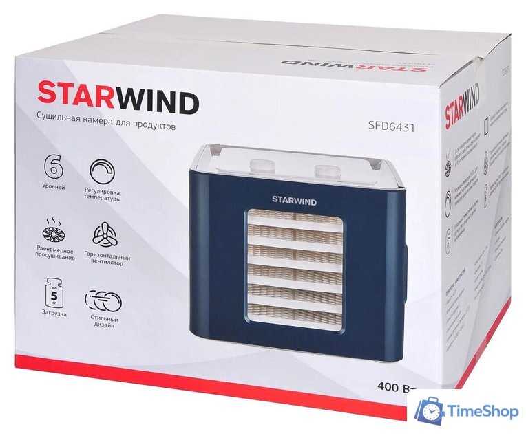 Сушилка для овощей и фруктов StarWind SFD6431 - Изображение №9 — Интернет-магазин Time-Shop