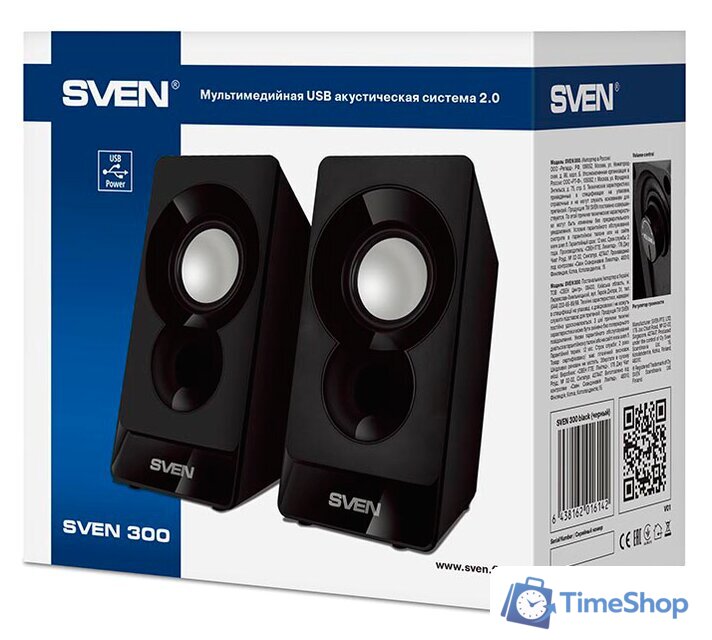 Акустика SVEN 300 - Изображение №5 — Интернет-магазин Time-Shop