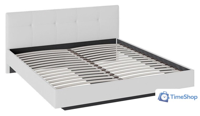 Кровать Трия Элис тип 1 с мягкой обивкой 180x200 (белый) - Изображение №1 — Интернет-магазин Time-Shop