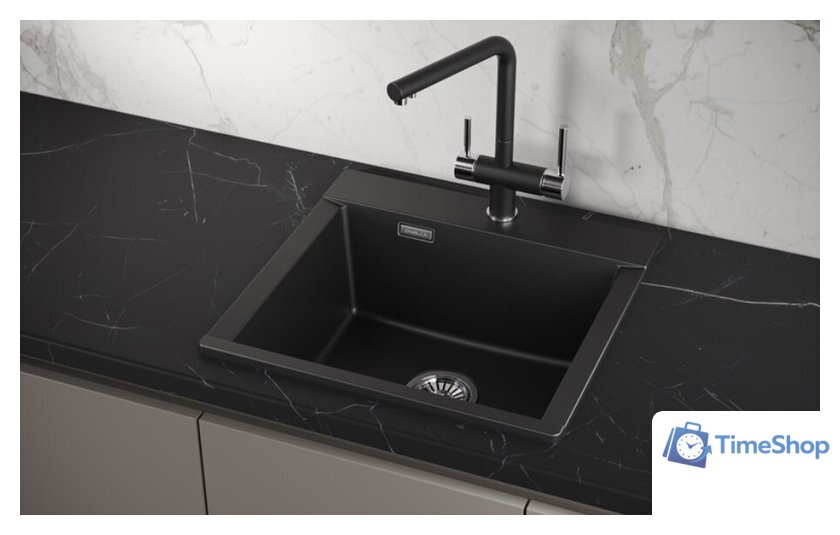 Кухонная мойка Granula ES-5201 (шварц) - Изображение №4 — Интернет-магазин Time-Shop