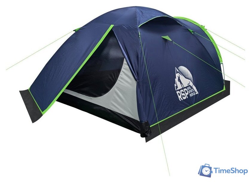 Треккинговая палатка RSP Outdoors River 3 (синий) - Изображение №13 — Интернет-магазин Time-Shop
