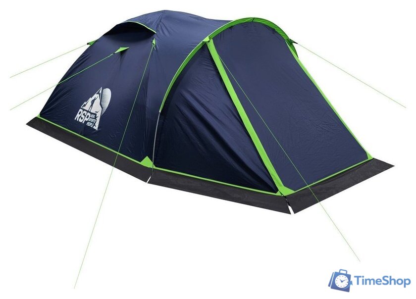 Треккинговая палатка RSP Outdoors River 3 (синий) - Изображение №10 — Интернет-магазин Time-Shop