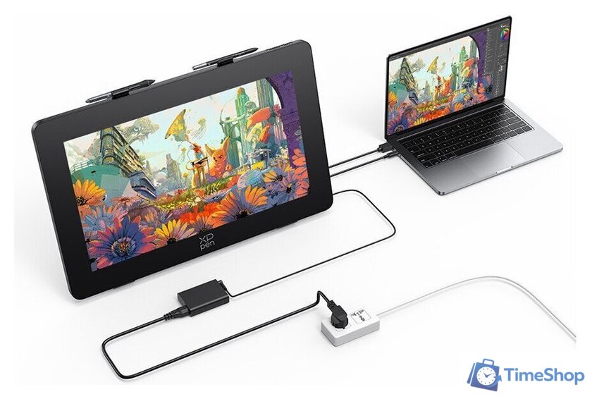 Графический монитор XP-Pen Artist Pro 24 4К (2-е поколение) - Изображение №4 — Интернет-магазин Time-Shop