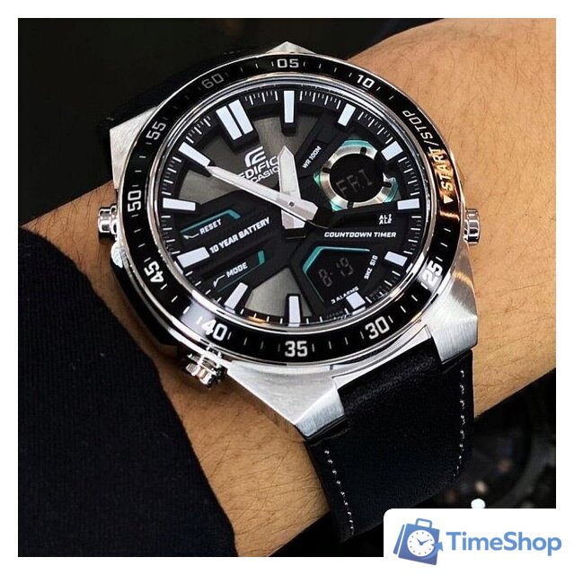 Наручные часы Casio Edifice EFV-C110L-1A - Изображение №2 — Интернет-магазин Time-Shop