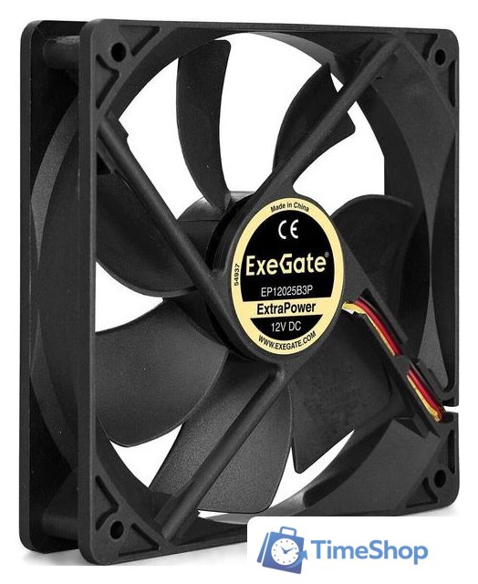 Вентилятор для корпуса ExeGate ExtraPower EP12025B3P EX283386RUS - Изображение №3 — Интернет-магазин Time-Shop