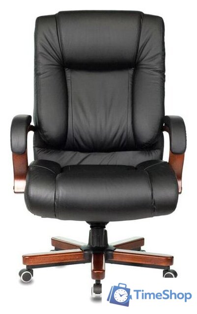 Офисное кресло Бюрократ T-9925WALNUT (черный) - Изображение №2 — Интернет-магазин Time-Shop