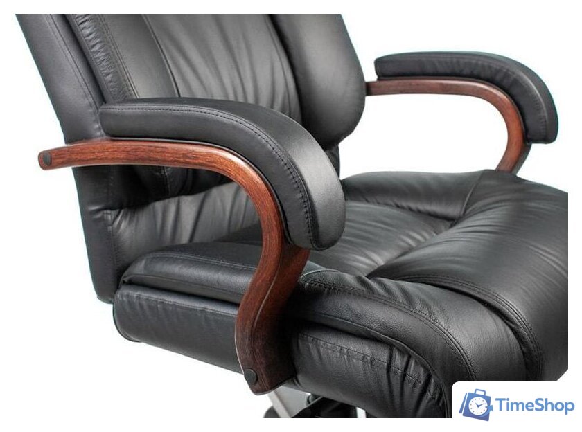Офисное кресло Бюрократ T-9925WALNUT (черный) - Изображение №6 — Интернет-магазин Time-Shop