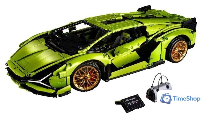 Конструктор LEGO Technic 42115 Lamborghini Sian FKP 37 - Изображение №3 — Интернет-магазин Time-Shop