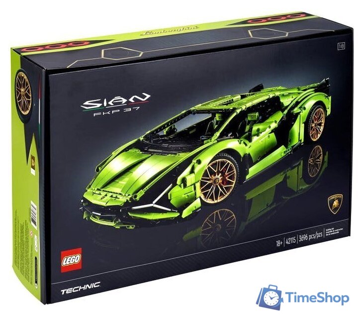 Конструктор LEGO Technic 42115 Lamborghini Sian FKP 37 - Изображение №1 — Интернет-магазин Time-Shop