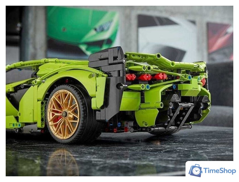 Конструктор LEGO Technic 42115 Lamborghini Sian FKP 37 - Изображение №30 — Интернет-магазин Time-Shop