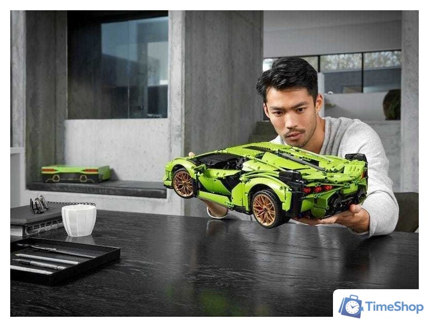 Конструктор LEGO Technic 42115 Lamborghini Sian FKP 37 - Изображение №21 — Интернет-магазин Time-Shop