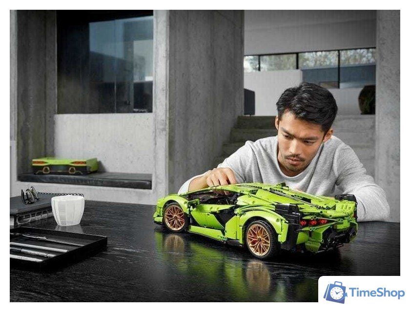 Конструктор LEGO Technic 42115 Lamborghini Sian FKP 37 - Изображение №20 — Интернет-магазин Time-Shop