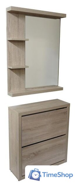 Тумба для обуви Анрат Элана 2.70 дуб сонома - Изображение №5 — Интернет-магазин Time-Shop