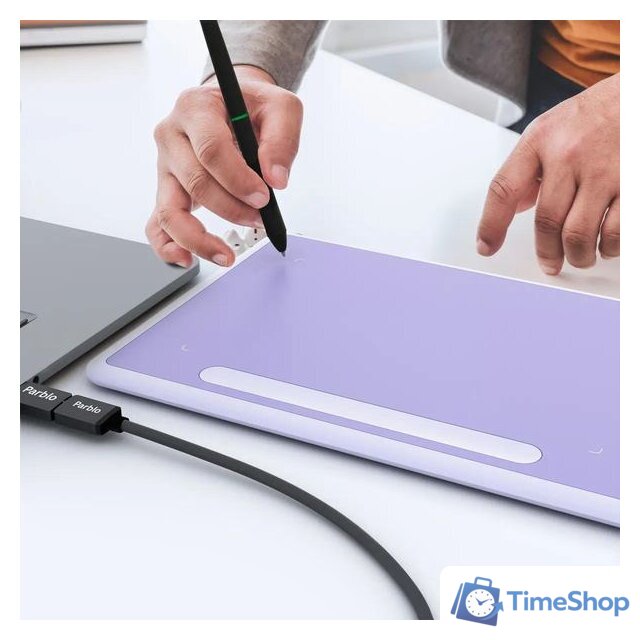 Графический планшет Parblo Intangbo S (сиреневый) - Изображение №3 — Интернет-магазин Time-Shop