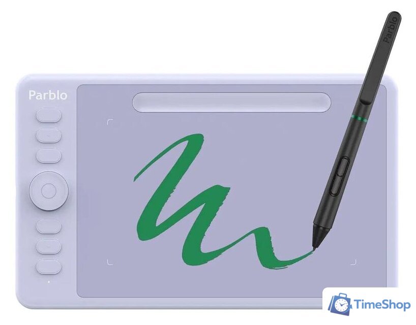 Графический планшет Parblo Intangbo S (сиреневый) - Изображение №5 — Интернет-магазин Time-Shop