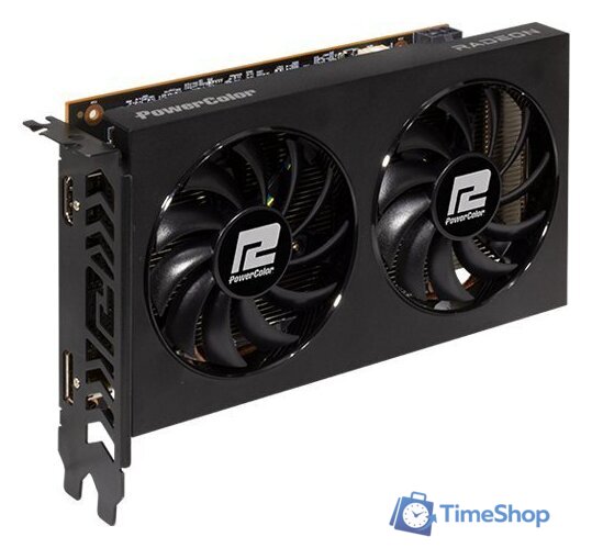 Видеокарта PowerColor Fighter Radeon RX 6500 XT 4GB GDDR6 AXRX 6500 XT 4GBD6-DH/OC - Изображение №7 — Интернет-магазин Time-Shop