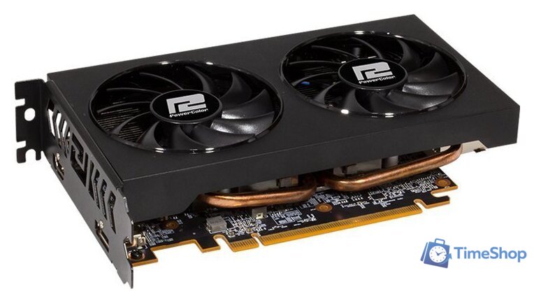 Видеокарта PowerColor Fighter Radeon RX 6500 XT 4GB GDDR6 AXRX 6500 XT 4GBD6-DH/OC - Изображение №4 — Интернет-магазин Time-Shop
