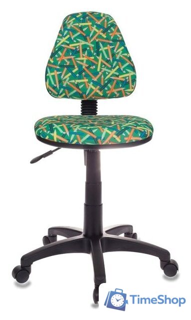 Компьютерное кресло Бюрократ KD-4/PENCIL-GN (зеленый) - Изображение №2 — Интернет-магазин Time-Shop