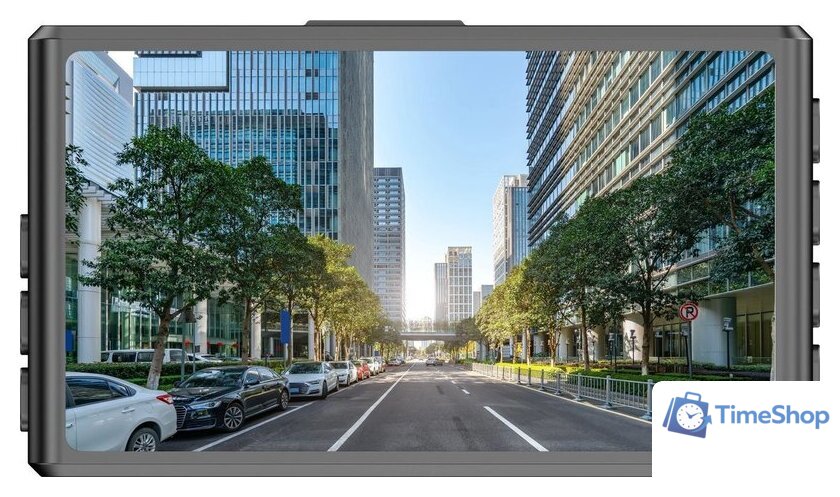 Видеорегистратор для авто Digma FreeDrive 300DW FD300DW (черный) - Изображение №3 — Интернет-магазин Time-Shop