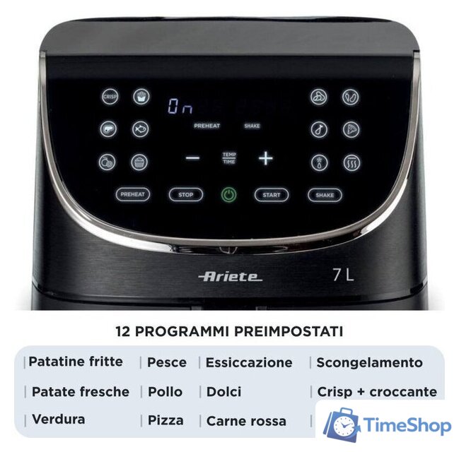 Аэрогриль (аэрофритюрница) Ariete 4627/00 - Изображение №3 — Интернет-магазин Time-Shop