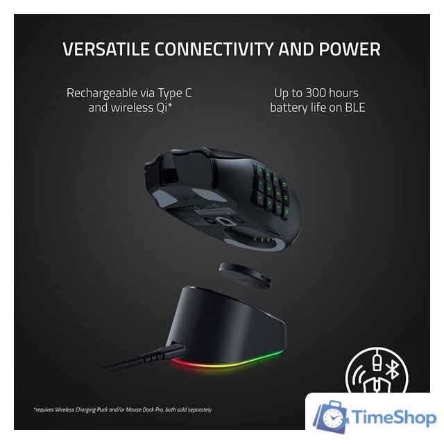 Игровая мышь Razer Naga V2 Pro - Изображение №6 — Интернет-магазин Time-Shop