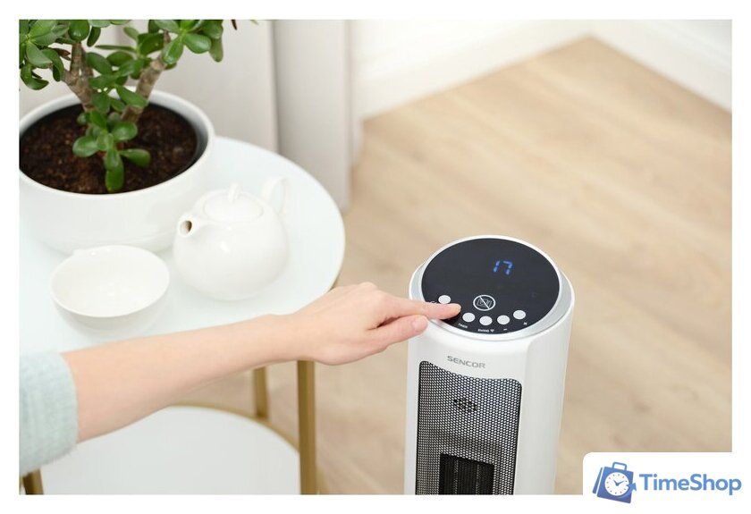 Тепловентилятор Sencor SFH 8994WH - Изображение №8 — Интернет-магазин Time-Shop