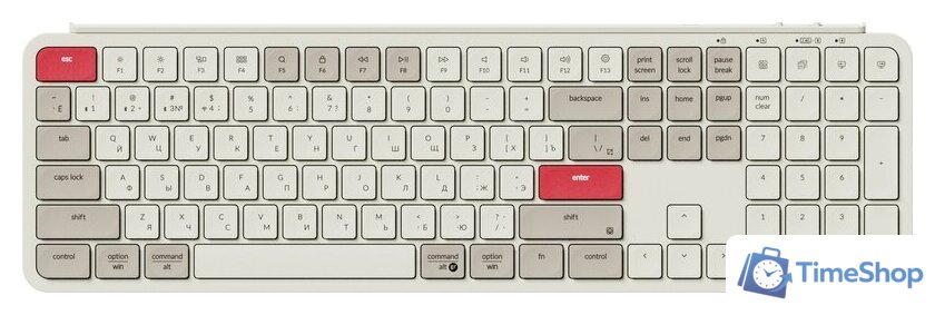 Клавиатура Keychron B6 Pro B6P-K13-RU (ретро красный) - Изображение №1 — Интернет-магазин Time-Shop