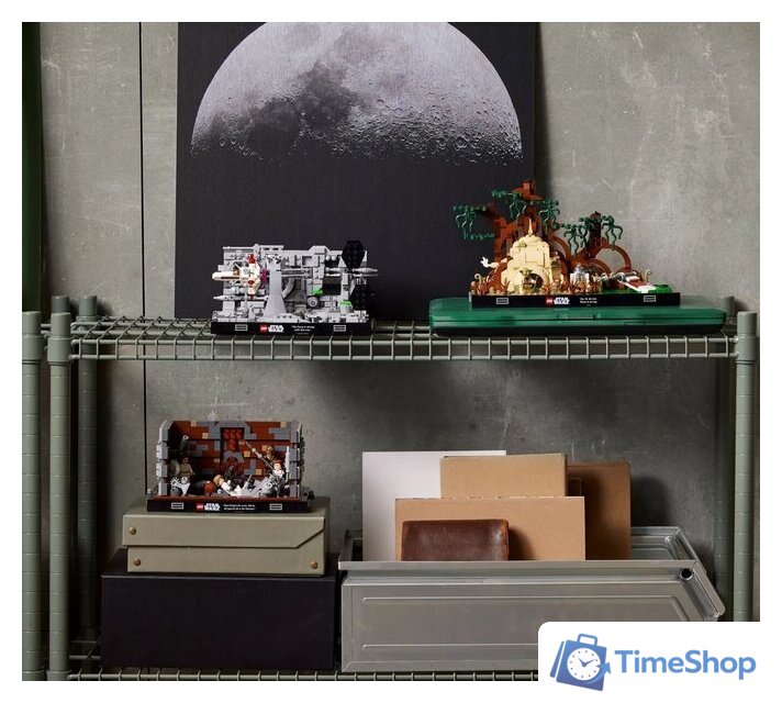 Конструктор LEGO Star Wars 75329 Диорама Бег по траншеям Звезды Смерти - Изображение №6 — Интернет-магазин Time-Shop
