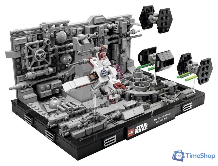 Конструктор LEGO Star Wars 75329 Диорама Бег по траншеям Звезды Смерти - Изображение №3 — Интернет-магазин Time-Shop