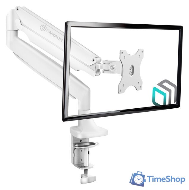 Кронштейн для монитора Onkron G100 (белый) - Изображение №1 — Интернет-магазин Time-Shop