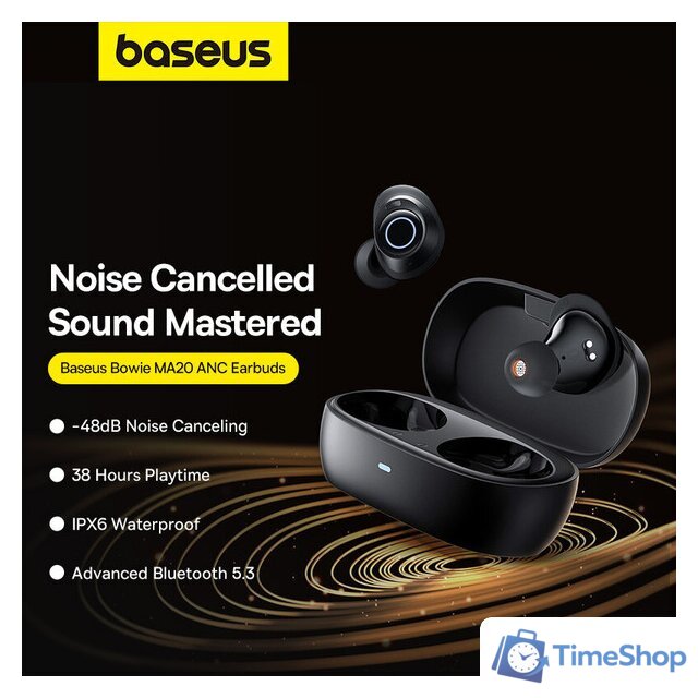Наушники Baseus Bowie MA20 - Изображение №12 — Интернет-магазин Time-Shop