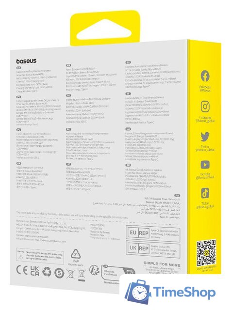 Наушники Baseus Bowie MA20 - Изображение №9 — Интернет-магазин Time-Shop