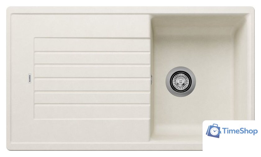 Кухонная мойка Blanco Zia 45 SL 527201 (мягкий белый) - Изображение №1 — Интернет-магазин Time-Shop