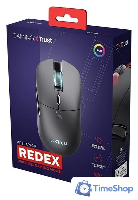 Игровая мышь Trust GXT 980 Redex - Изображение №12 — Интернет-магазин Time-Shop