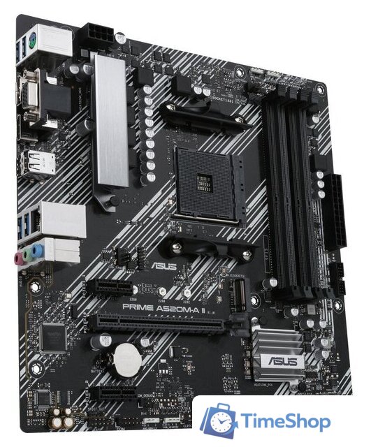 Материнская плата ASUS Prime A520M-A II/CSM - Изображение №3 — Интернет-магазин Time-Shop