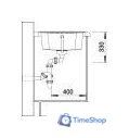 Кухонная мойка Blanco Zia 40 S 527378 (вулканический серый) - Изображение №6 — Интернет-магазин Time-Shop